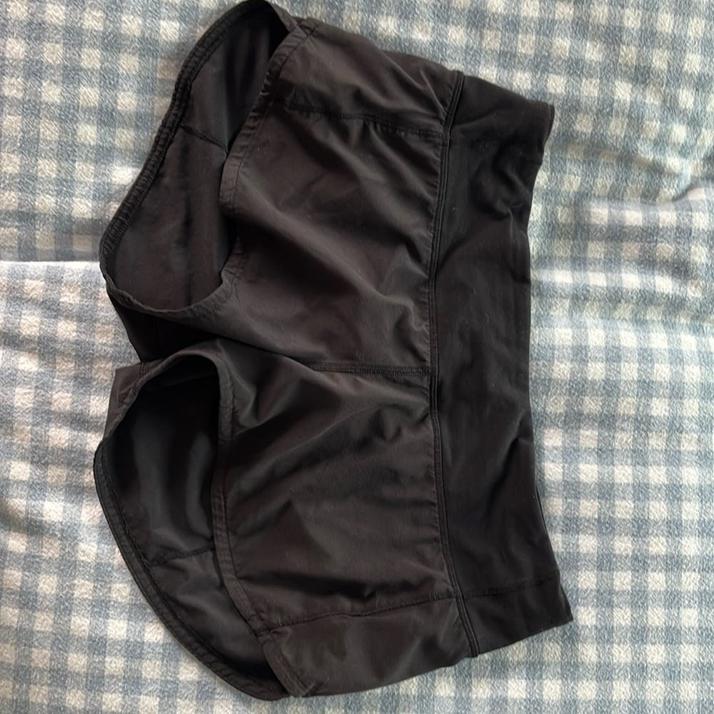 Lululemon size 4 black shorts